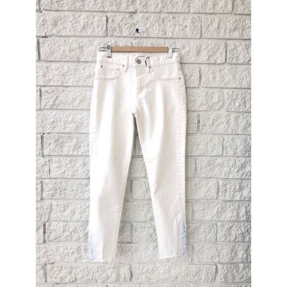 MOUSSY VINTAGE Mv Burnside Skinny Jeans white size 25” - Picture 8 of 8